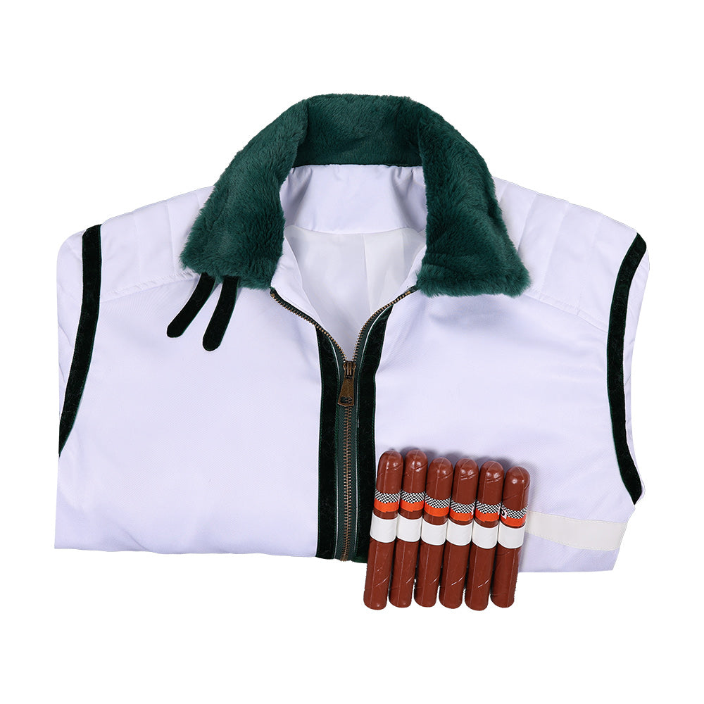 One Piece Live-action 2(2026) Smoker Veste Blanche Cosplay Costume