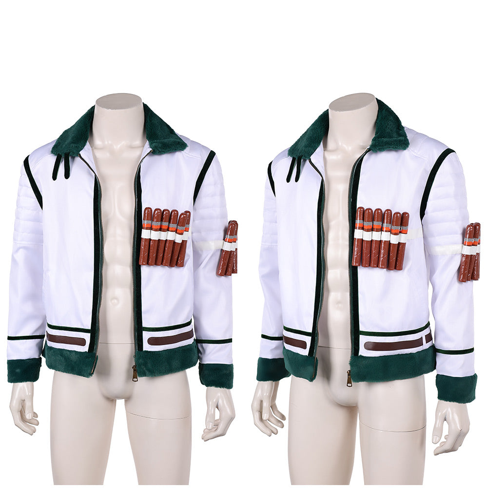 One Piece Live-action 2(2026) Smoker Veste Blanche Cosplay Costume