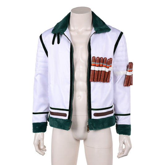 One Piece Live-action 2(2026) Smoker Veste Blanche Cosplay Costume