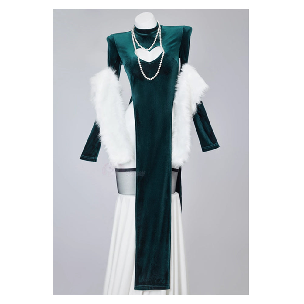 One Punch Man 3(2025) Fubuki Cheongsam Vert Cosplay Costume
