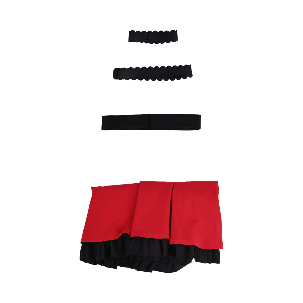 Oshi No Ko Saison 3(2026) Hoshino Rubii Robe Rouge et Noire Cosplay Costume