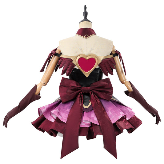Overwatch 2 Juno Heart of Hope Skin Mythique Noire et Rouge Cosplay Costume