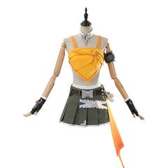 Overwatch 2 Mercy Idole Tenue de Gilet Orange Cosplay Costume