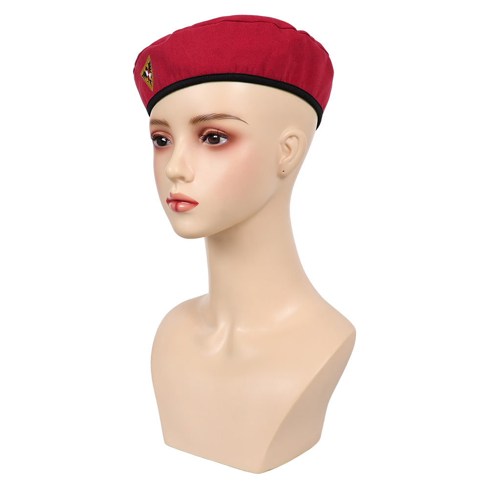 Overwatch 2 x Street Fighter 6 Widowmaker Peau de Cammy White Chapeau Cosplay Accessoire