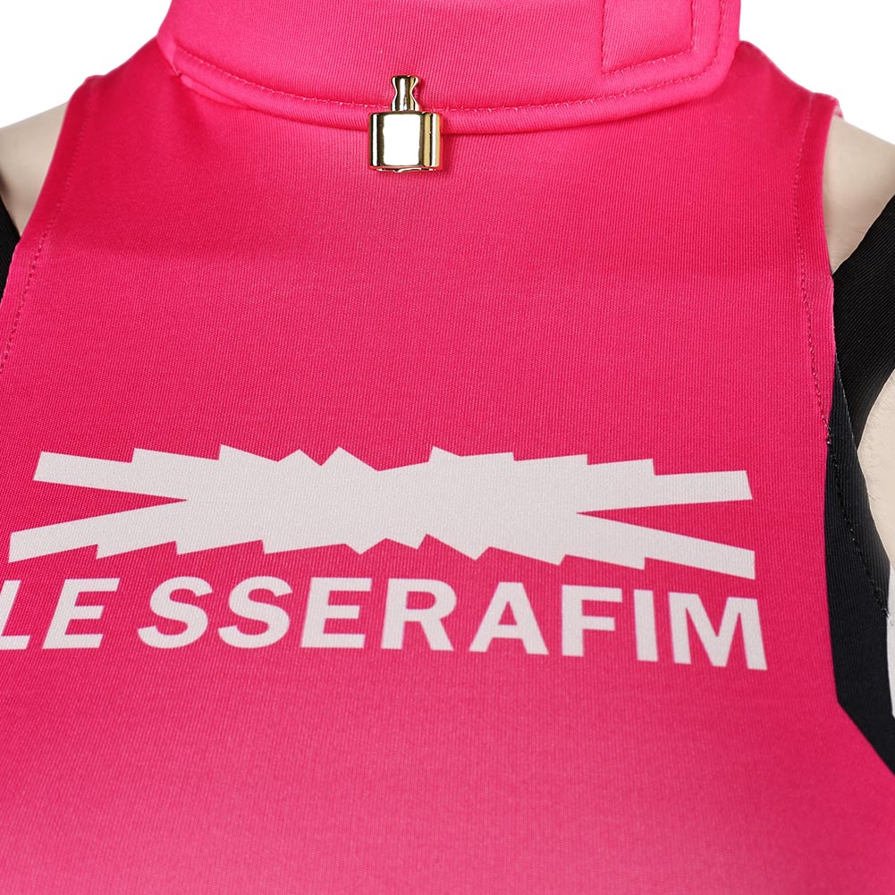Overwatch Juno Idole Tenue de Gilet Rose Cosplay Costume