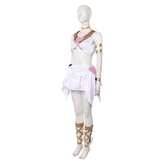 Panty & Stocking Panty Tenue de Combat Blanche Cosplay Costume