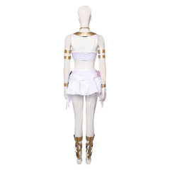 Panty & Stocking Panty Tenue de Combat Blanche Cosplay Costume
