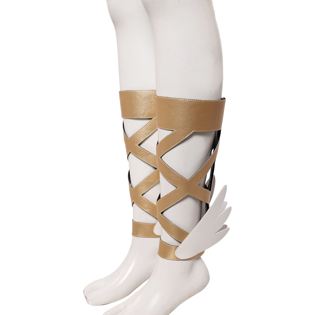 Panty & Stocking Panty Tenue de Combat Blanche Cosplay Costume