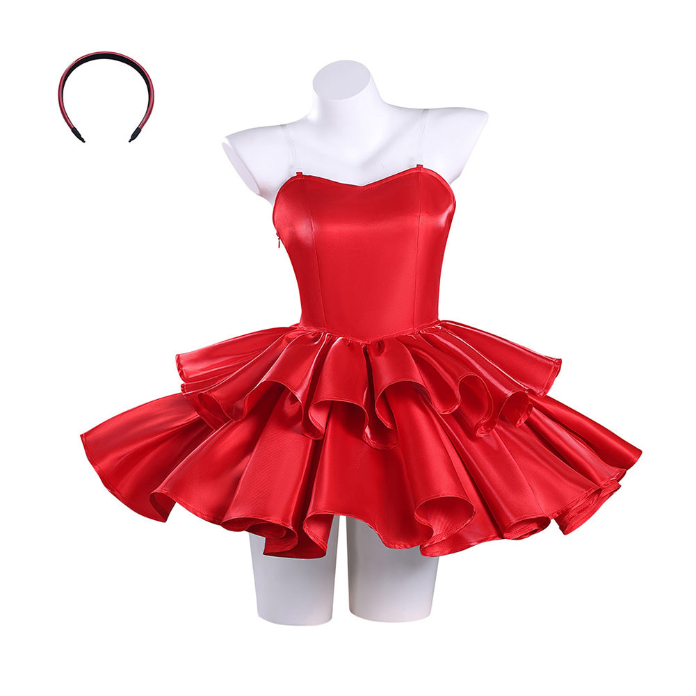 Perfect Blue Mima Kirigoe Robe Rouge Cosplay Costume