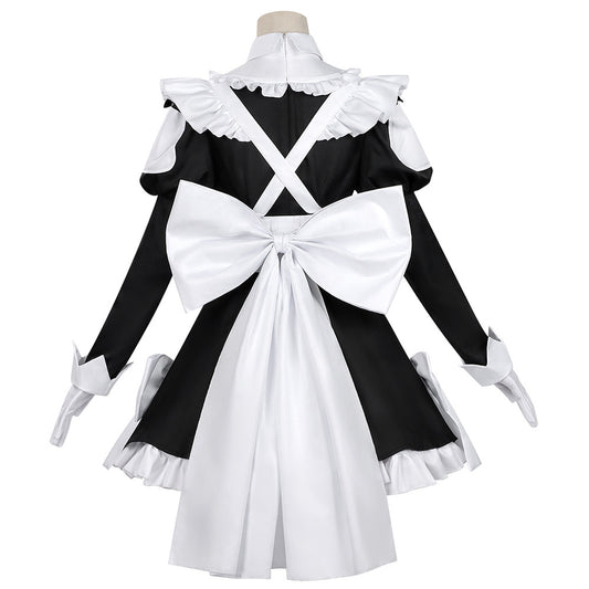 Playing Death Games to Put Food on the Table(2026) Momono Robe de Soubrette Cosplay Costume