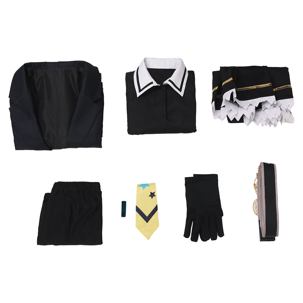 Pretty Derby Manhattan Cafe Tenue Noire Cosplay Costume