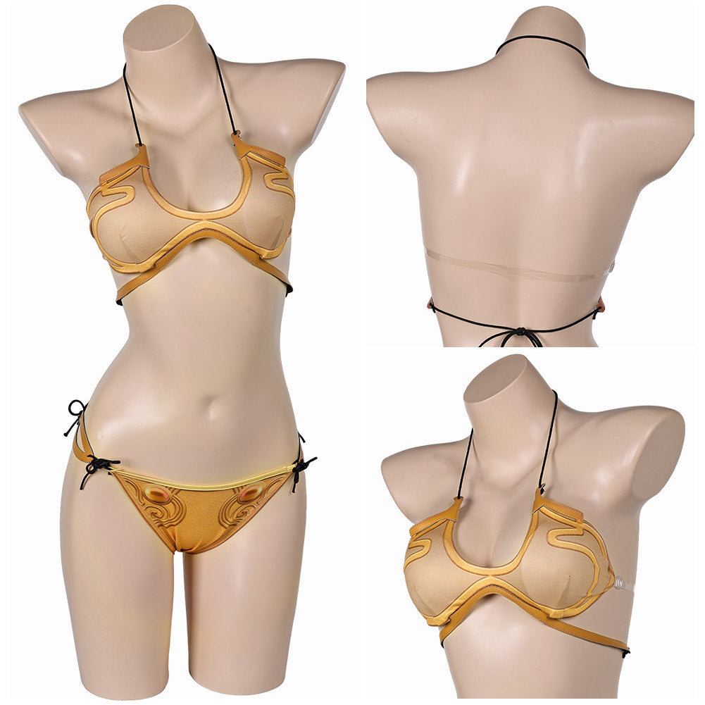 Princess Leia Maillot de Bain Bikini Cosplay Costume