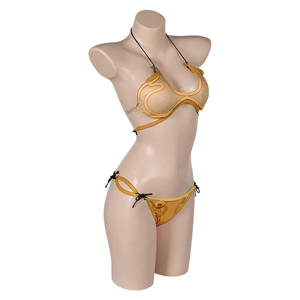 Princess Leia Maillot de Bain Bikini Cosplay Costume