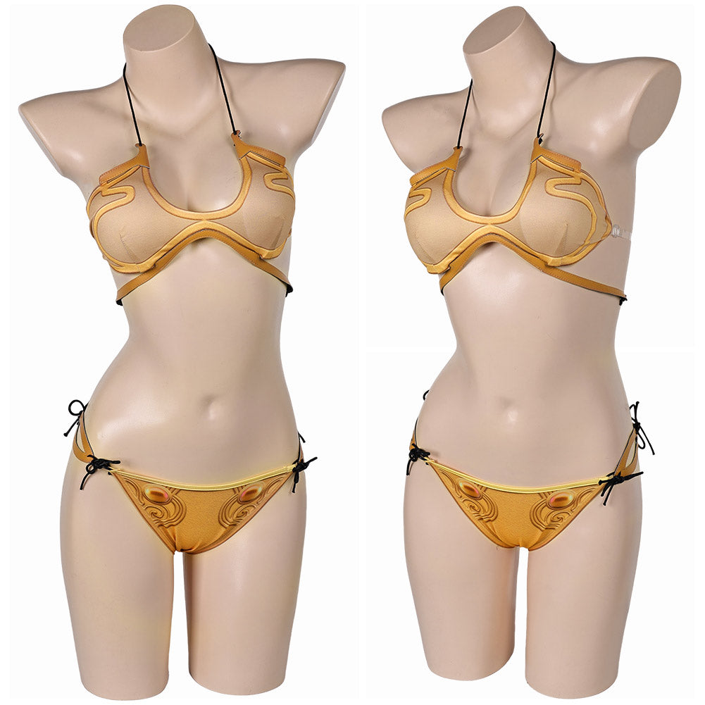 Princess Leia Maillot de Bain Bikini Cosplay Costume