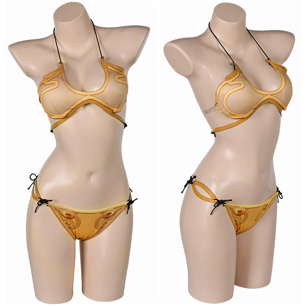 Princess Leia Maillot de Bain Bikini Cosplay Costume