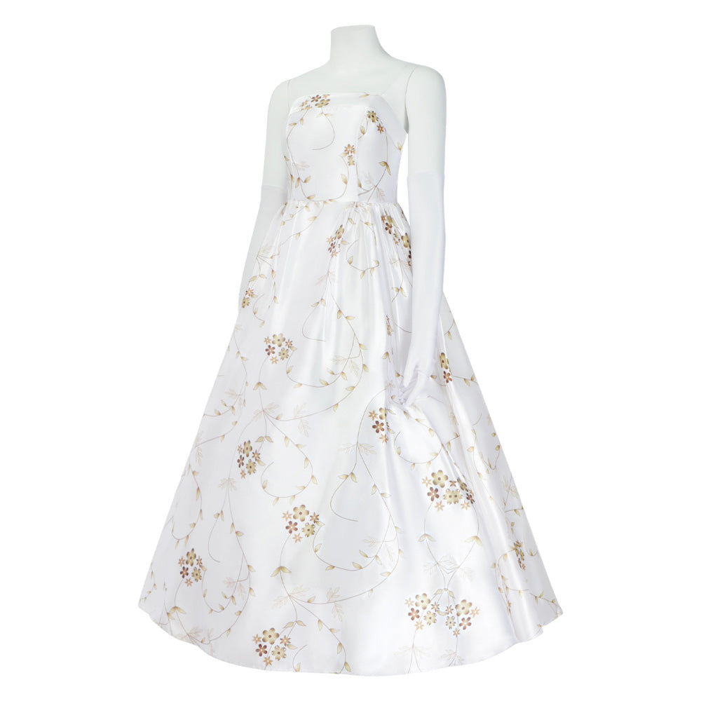 Princesse Malgré Elle Robe Blanche Cosplay Costume
