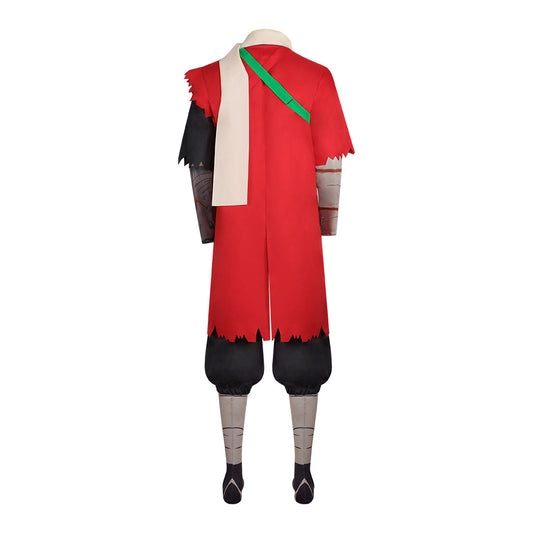 Cosplay Costume Sekiro Sekiro: No Defeat(2026) Anime Cosplay Tenue Rouge Homme