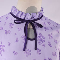 Cosplay Costume Fern Frieren: Beyond Journey‘s End(2026) Anime Cosplay Robe Violette Femme