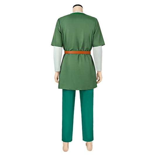Cosplay Costume Arusu Dragon Quest Jeu Cosplay Tenue Verte Homme