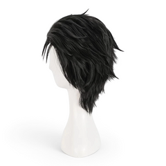 Cosplay Perruque Natsuki Subaru RE0(2026) Anime Perruque Noire Homme