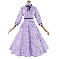 Cosplay Costume Fern Frieren: Beyond Journey‘s End(2026) Anime Cosplay Robe Violette Femme
