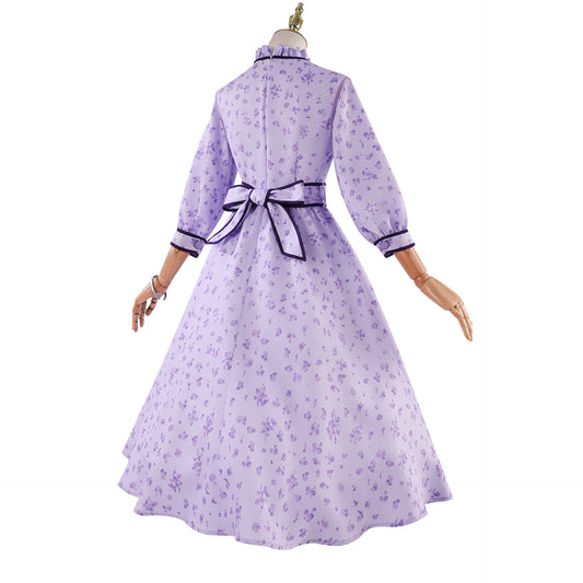 Cosplay Costume Fern Frieren: Beyond Journey‘s End 2(2026) Anime Cosplay Robe Violette Femme