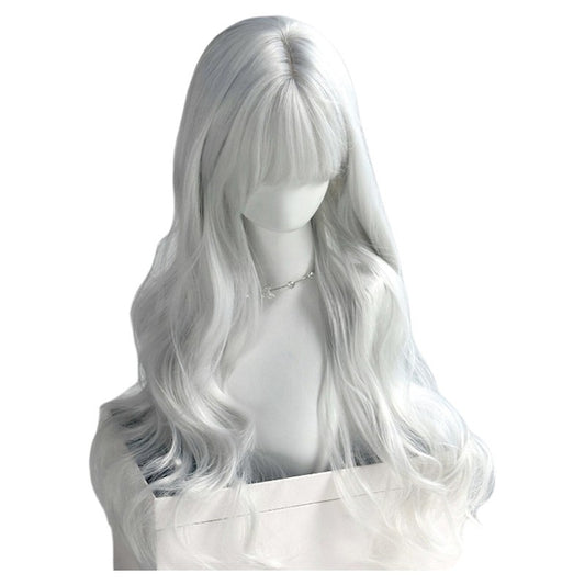 Cosplay Perruque Clea Clair Obscur: Expedition 33 Jeu Perruque Blanche Femme