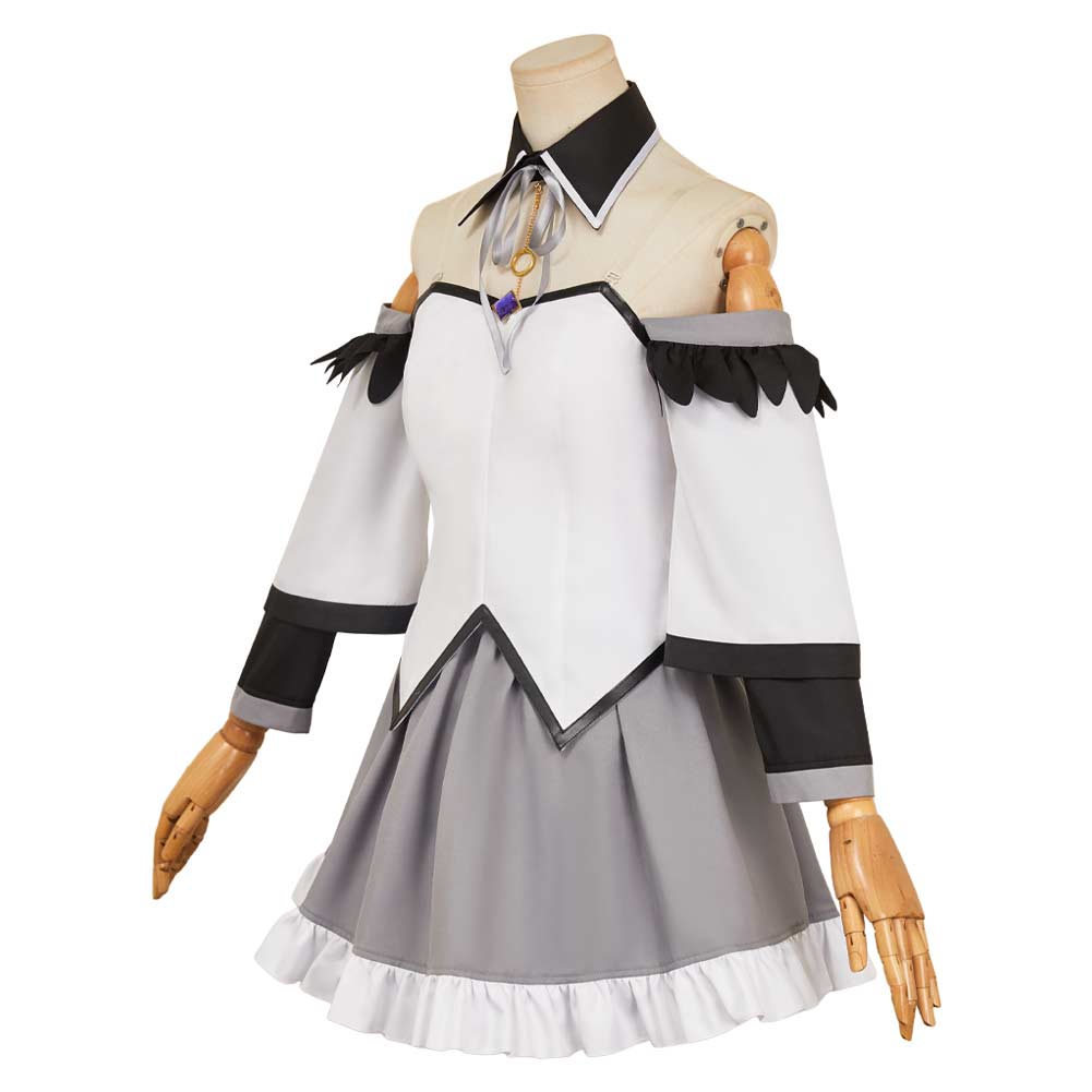 Puella Magi Madoka Magica The Movie(2026) Akemi Homura Tenue Blanche Cosplay Costume