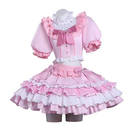 Puella Magi Madoka Magica(2026) Kaname Madoka Robe Rose Cosplay Costume
