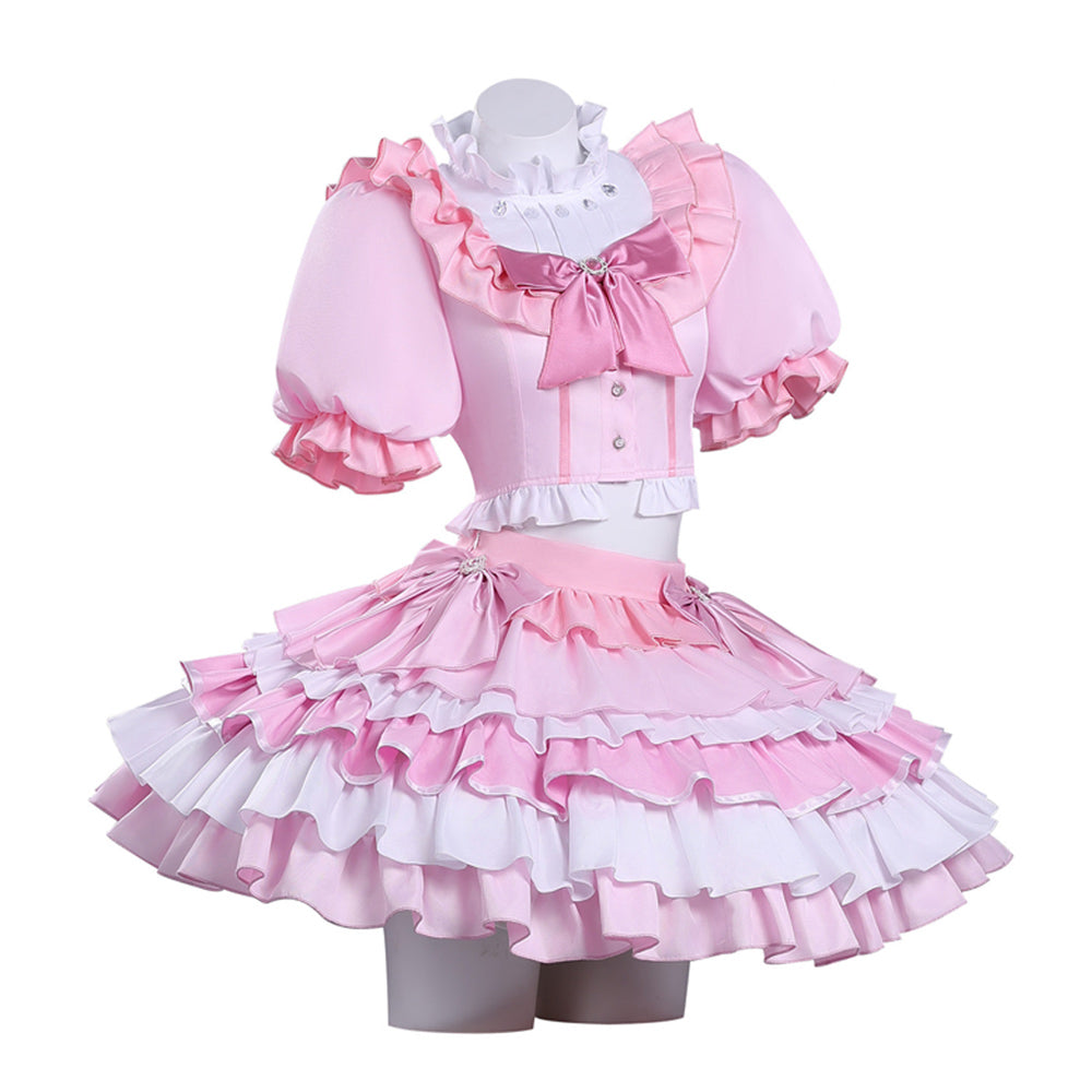 Puella Magi Madoka Magica(2026) Kaname Madoka Robe Rose Cosplay Costume