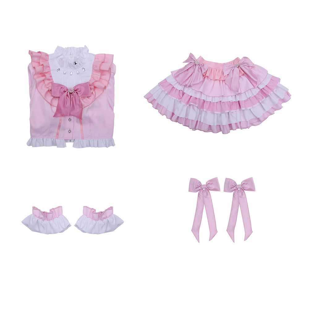 Puella Magi Madoka Magica(2026) Kaname Madoka Robe Rose Cosplay Costume