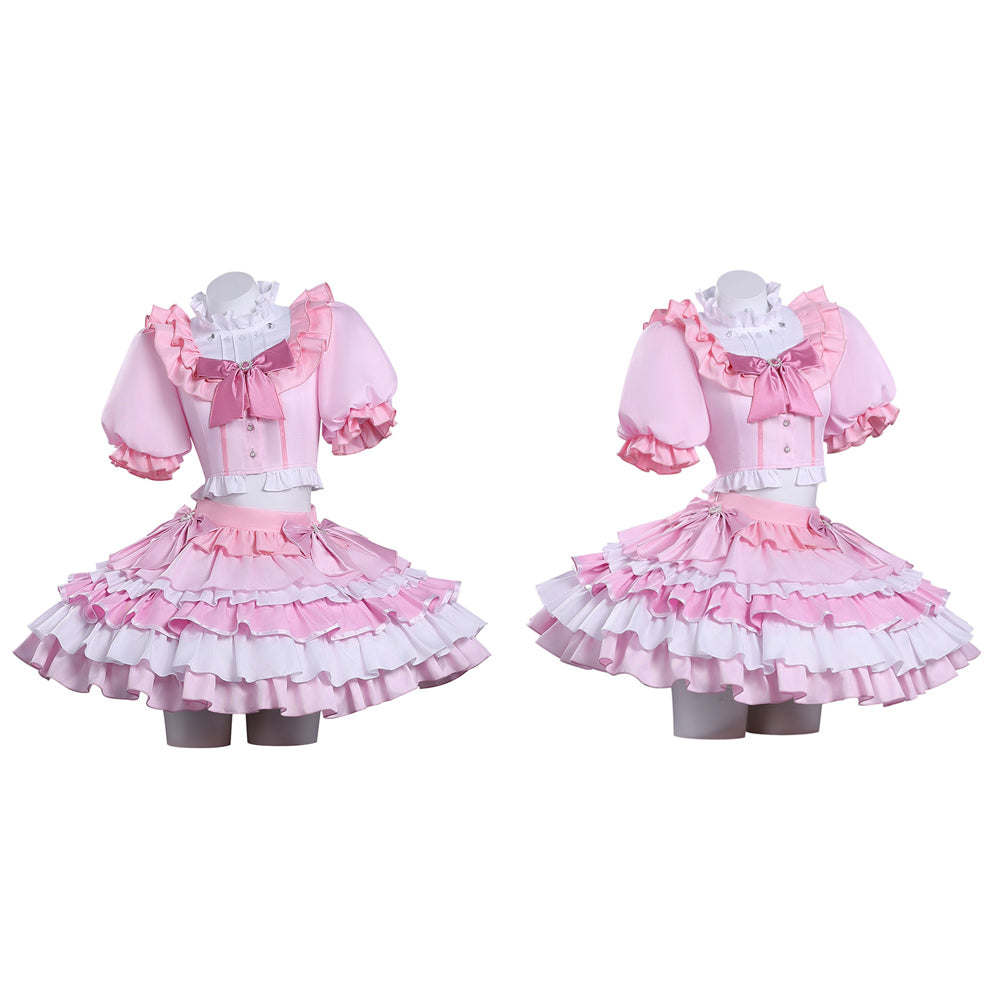 Puella Magi Madoka Magica(2026) Kaname Madoka Robe Rose Cosplay Costume