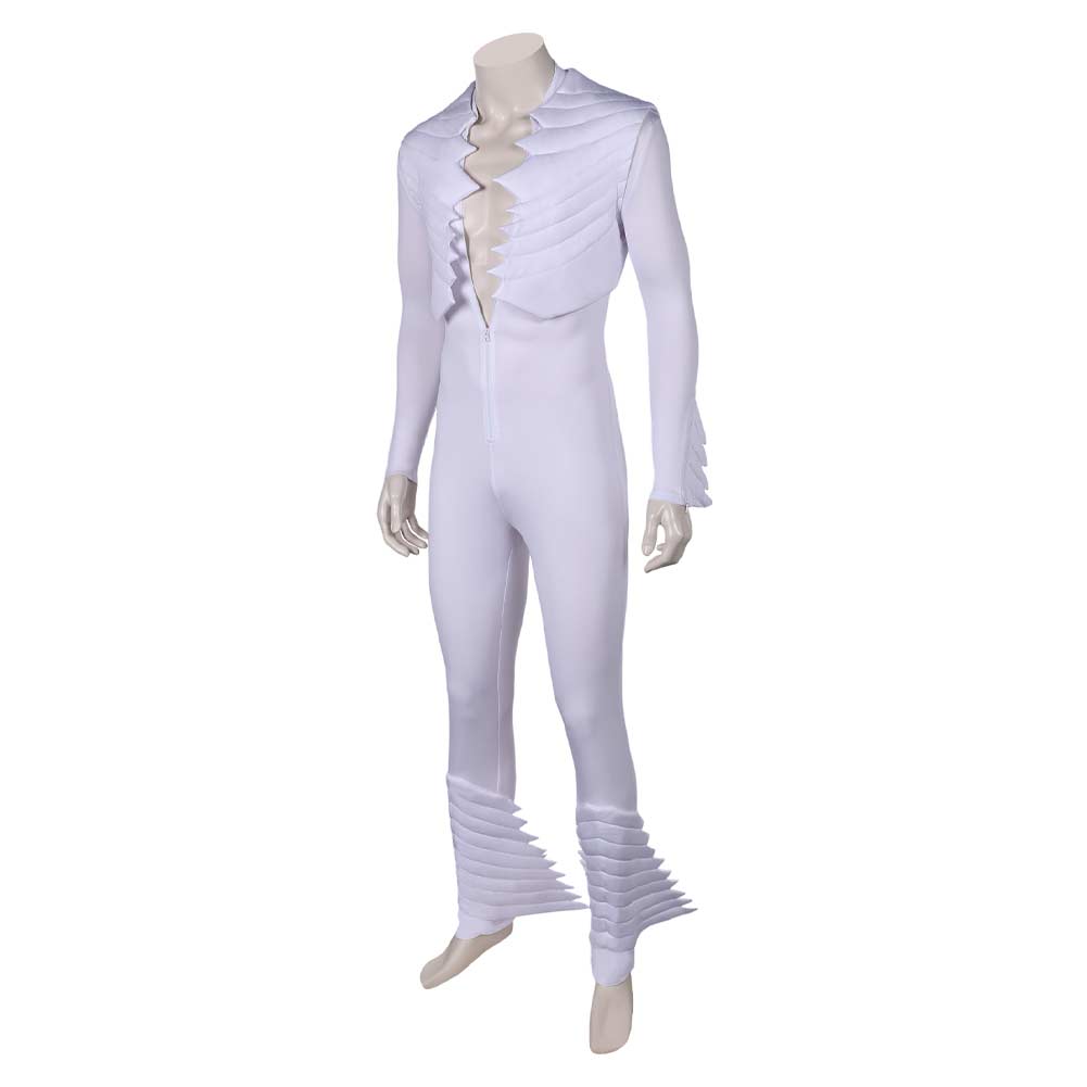 Queen Freddie Mercury Tenue Blanche Cosplay Costume