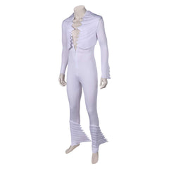 Queen Freddie Mercury Tenue Blanche Cosplay Costume