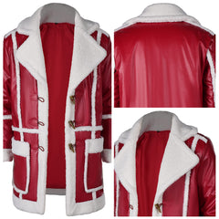 Red One(2024) Nick Santa Claus Père Noël Veste Rouge Cosplay Costume