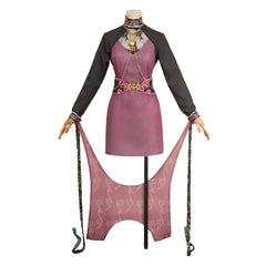 Resident Evil 30e Anniversaire Ada Wong Tenue Rouge et Noire Cosplay Costume