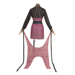 Resident Evil 30e Anniversaire Ada Wong Tenue Rouge et Noire Cosplay Costume