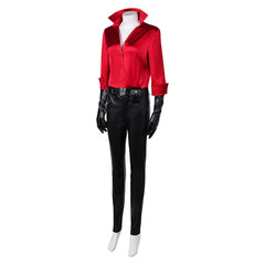 Resident Evil Ada Wong Tenue de Chemise Rouge Cosplay Costume