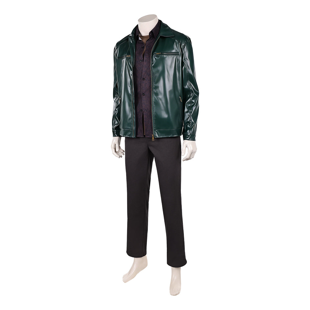 Retour à Silent Hill(2026) James Sunderland Tenue Noire et Verte Cosplay Costume