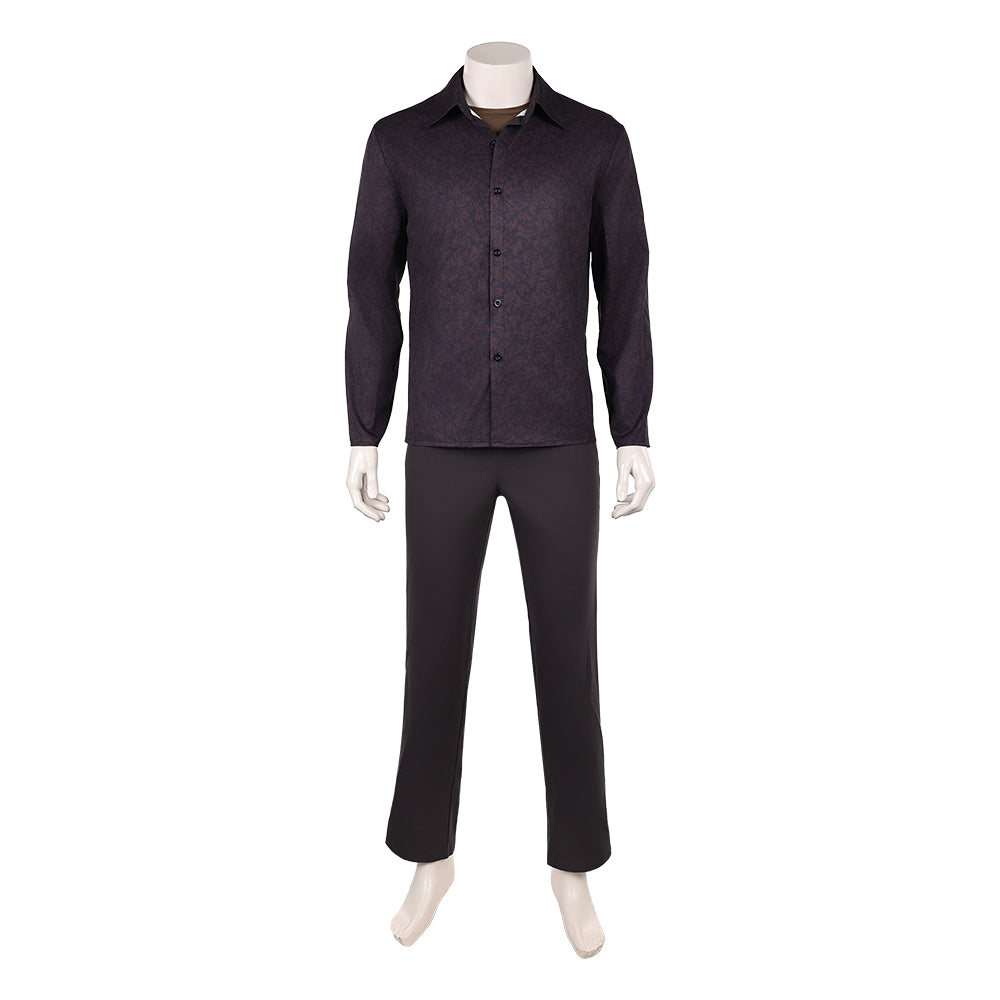 Retour à Silent Hill(2026) James Sunderland Tenue Noire et Verte Cosplay Costume