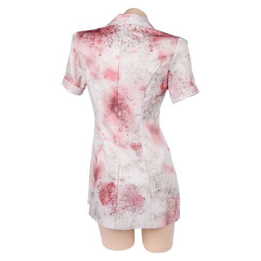 Return to Silent Hill(2026) Infirmière Uniforme Blanc Endommagé Cosplay Costume