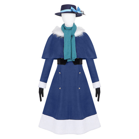 Reverse1999 Vertin Robe Bleue Cosplay Costume