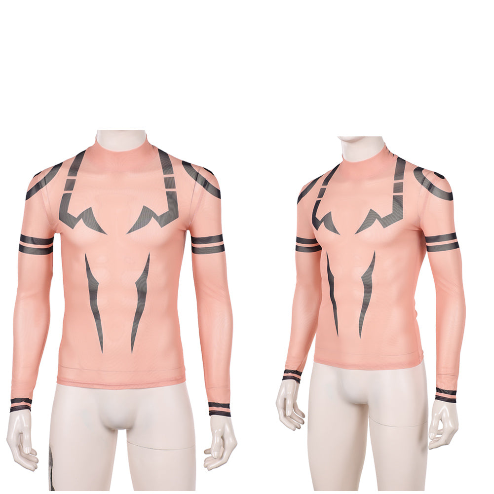 Saison 3(2026) Sukuna Haut Imprimé Tatouage Cosplay Costume