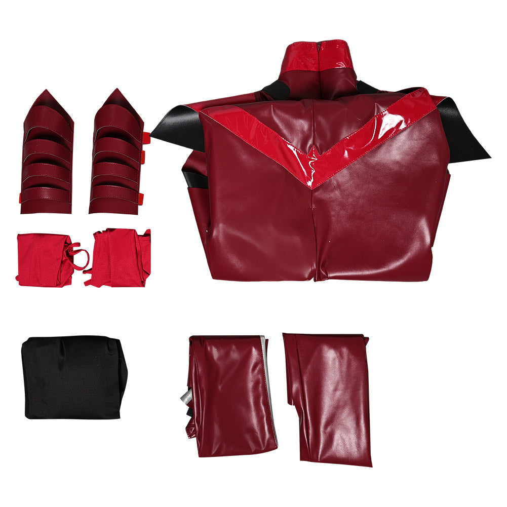 Scarlet Witch Wanda Django Maximoff Cosplay Costume