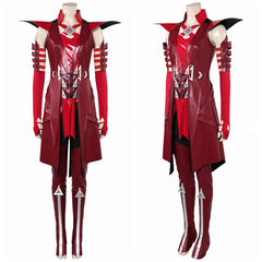 Scarlet Witch Wanda Django Maximoff Cosplay Costume