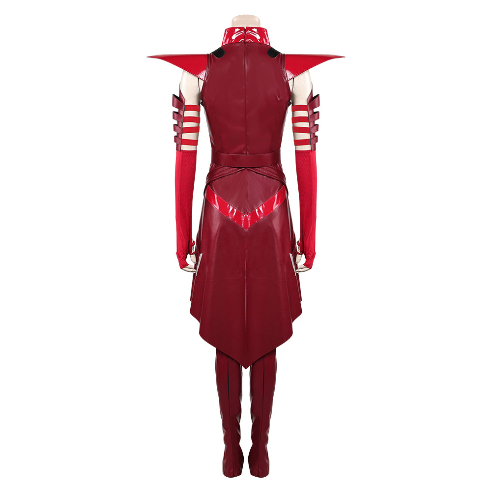 Scarlet Witch Wanda Django Maximoff Cosplay Costume