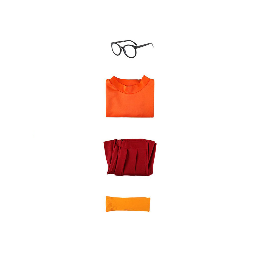 Scooby Doo, Where Are You! Velma Dinkley Cosplay Costume