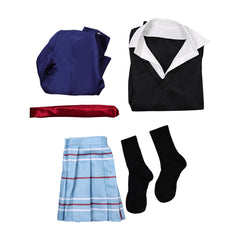 Sexy Cosplay Doll 2(2025) Kitagawa Marin Uniforme Bleu et Noire Cosplay Costume