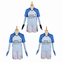 Blue Lock Nagi Seishiro/Mikage Reo/Chigiri Hyoma Manshine City Uniforme Cosplay Costume