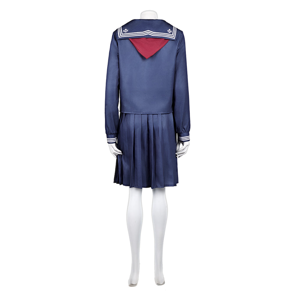 Silent Hill F(2025) Chiko Fukuwaka Uniforme Scolaire Bleu Cosplay Costume